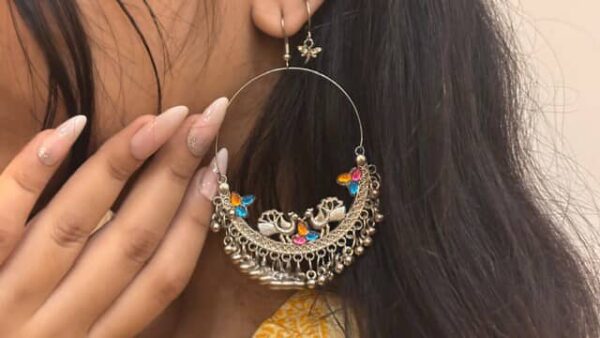 Gulrang Oxidized Hoops 🌼